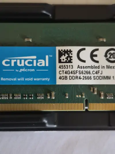 Memoria RAM Crucial 4GB DDR4 - miniatura 3