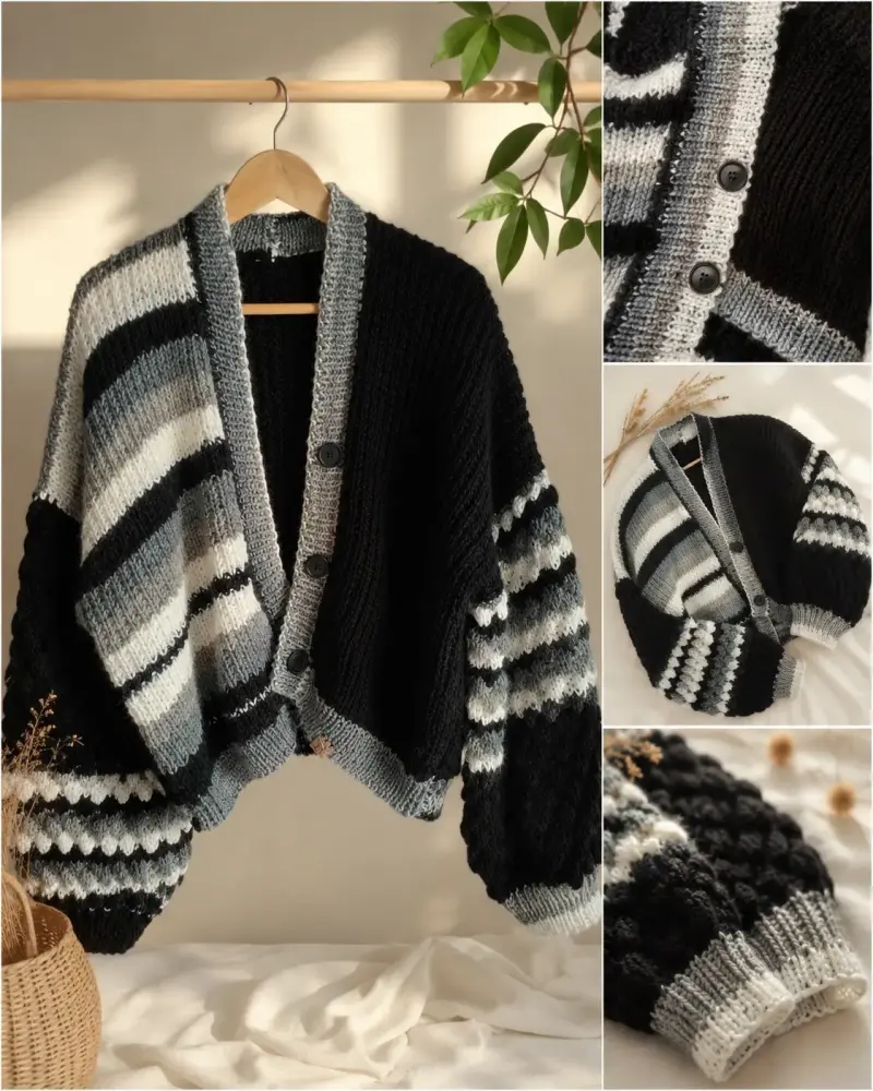 Sweater tejido a mano - 1