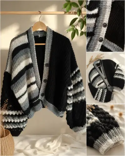 Sweater tejido a mano - miniatura 1