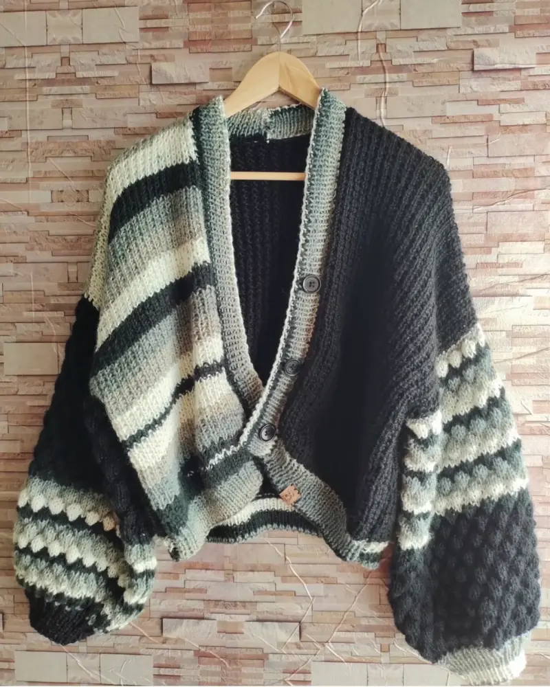 Sweater tejido a mano - 3