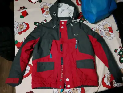 Chaqueta impermeable lippi roja - miniatura 1