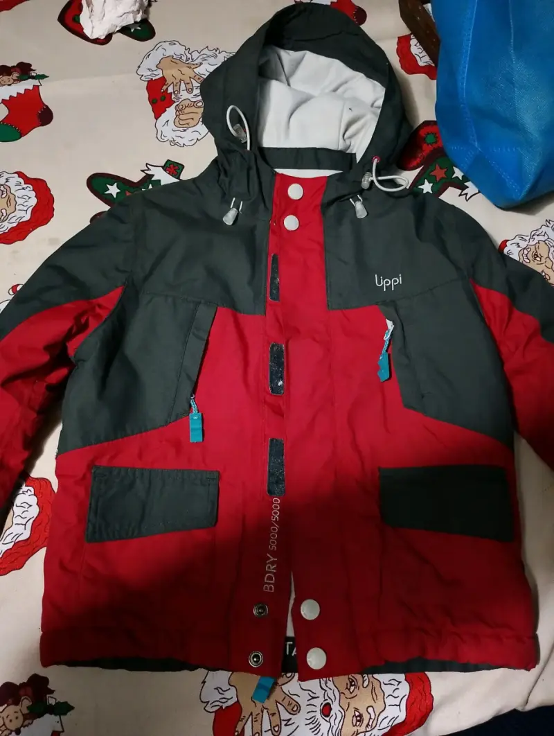 Chaqueta impermeable lippi roja - 3