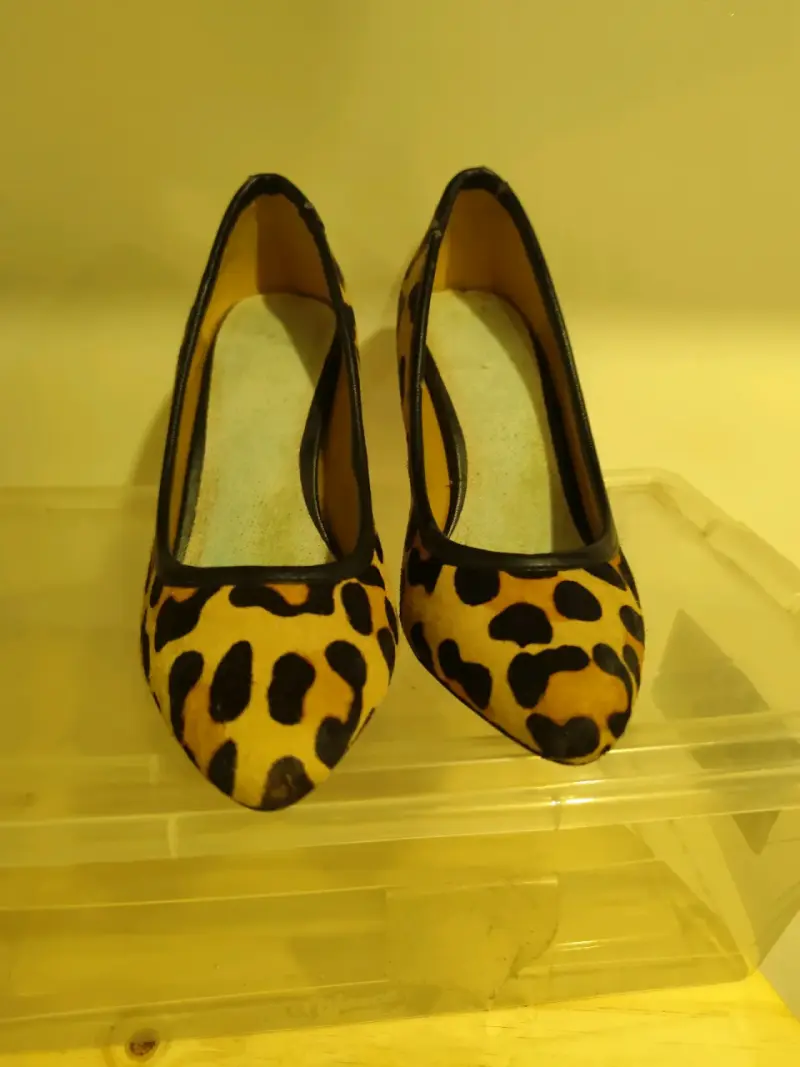 Tacones anaimalprint talla 35 - 2