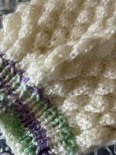 Sweater lana tejido a mano - miniatura 3