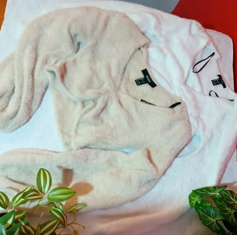 Sweaters  forever 21 de lana beige y blanco - 2