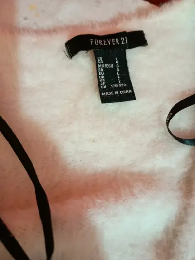 Sweaters  forever 21 de lana beige y blanco - miniatura 4
