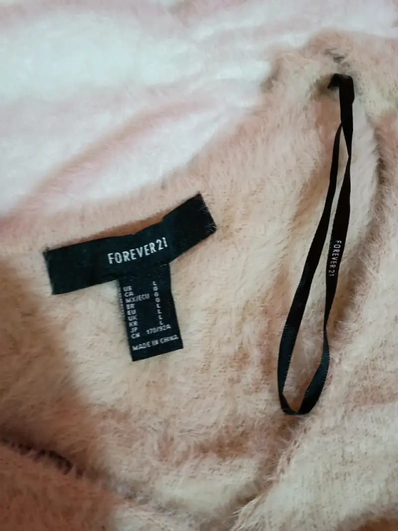 Sweaters  forever 21 de lana beige y blanco - 5