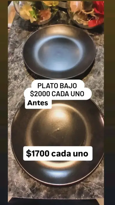 Platos negros y alfombras retail - miniatura 1