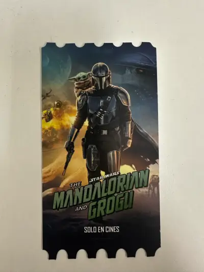 ticket conmemorativo Mandalorian - miniatura 1
