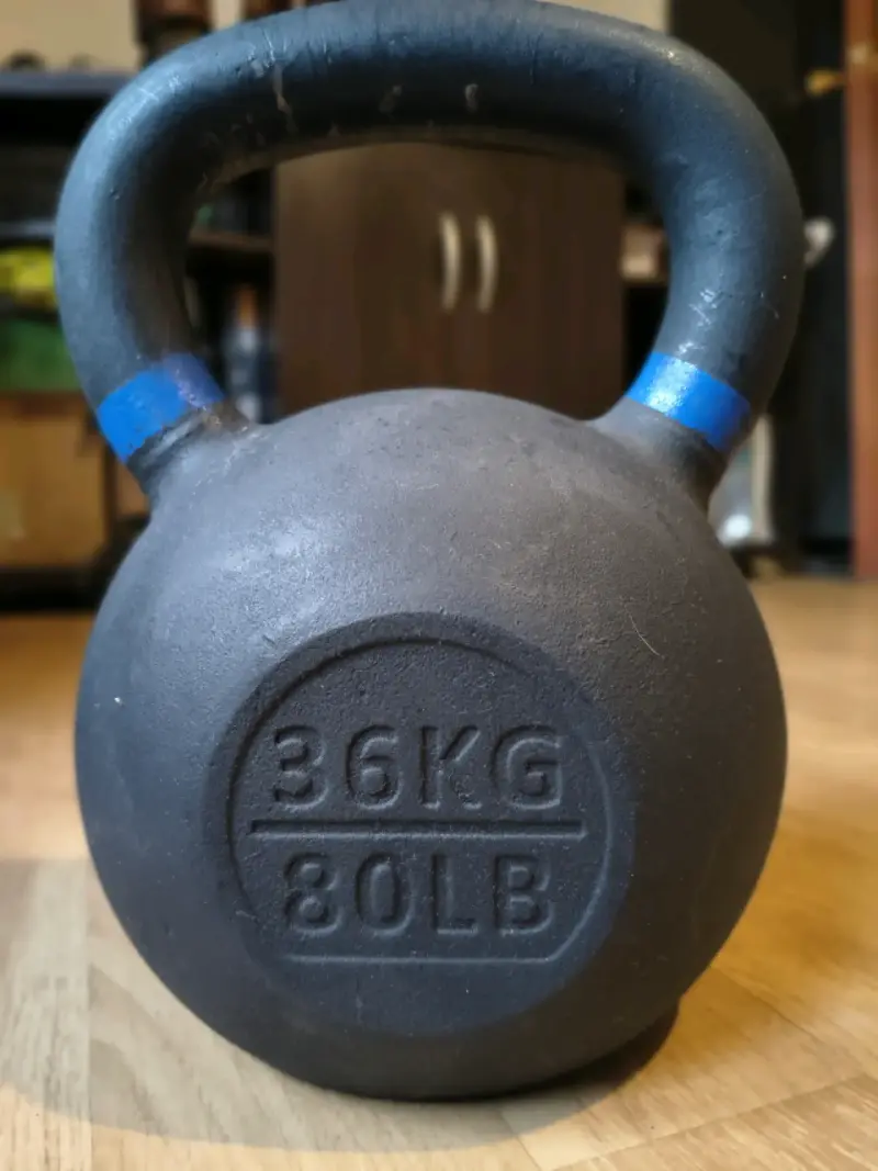 Kettlebell 36 kg hierro fundido - 1