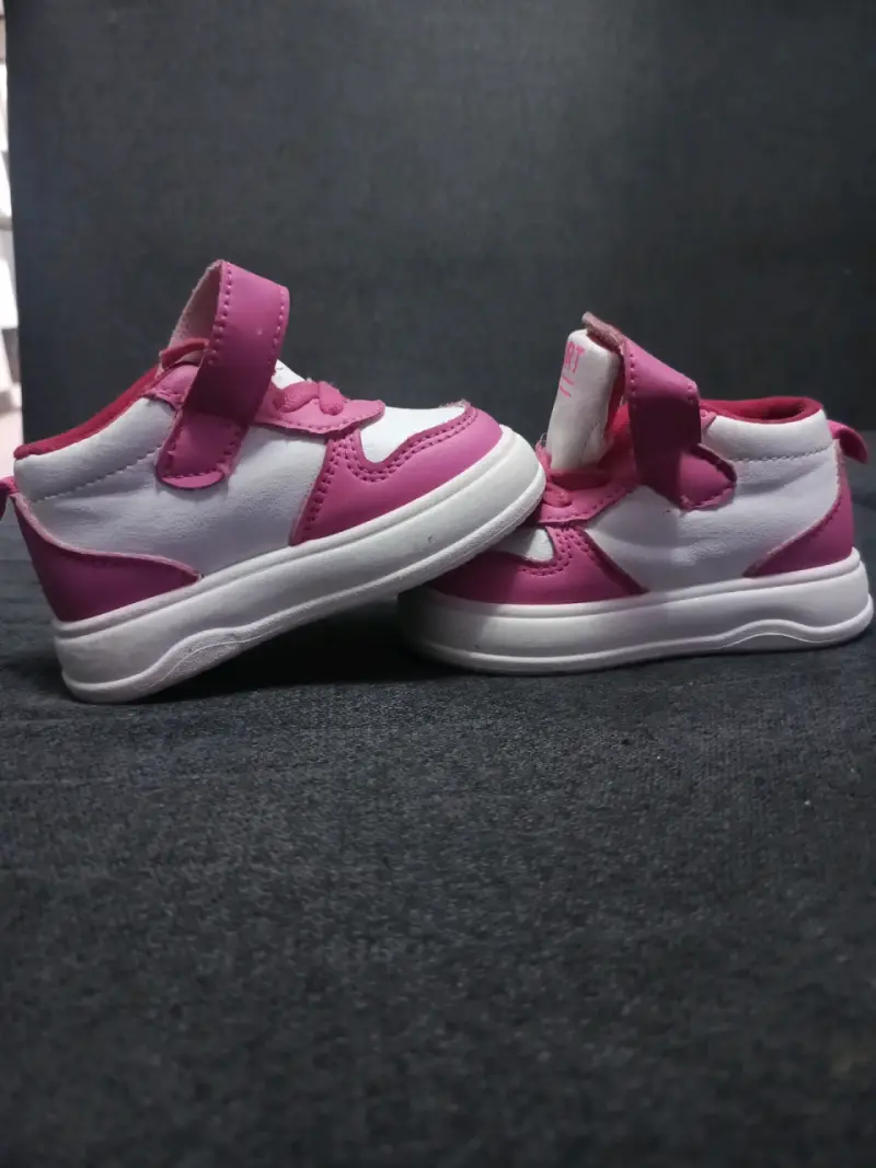 Botitas rosadas con piel - 2