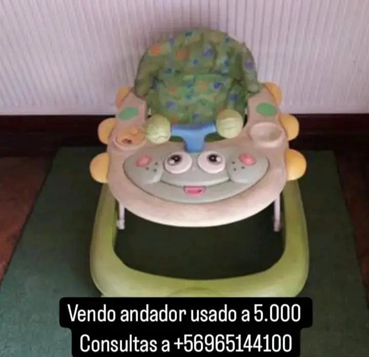 Andador de bebé usado