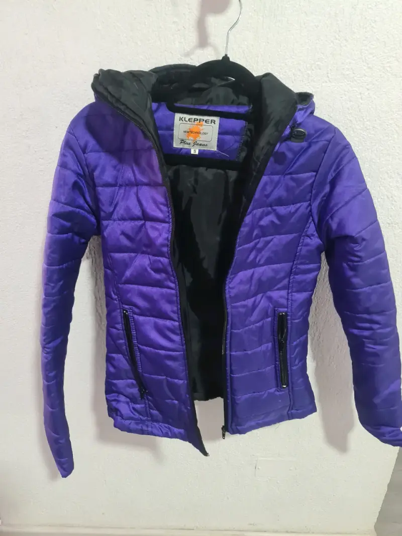 Abrigo negro Klepper talla S - 2