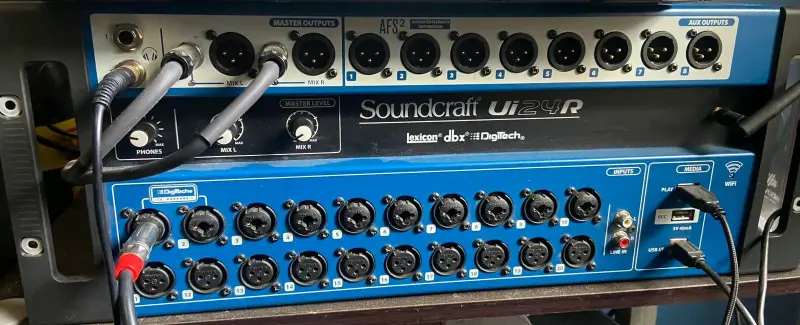 Consola mezcladora Soundcraft Ui24R - 3