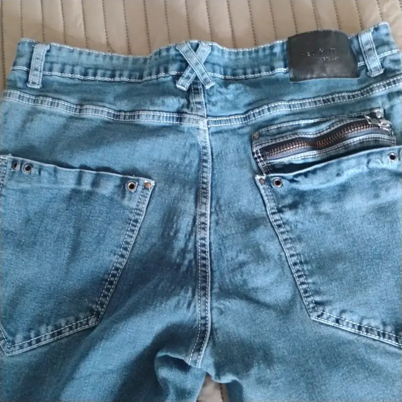 Jeans azules para hombre - 4