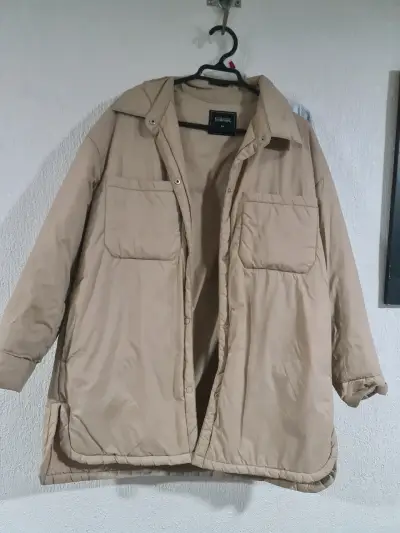 Chaqueta acolchada beige - miniatura 1