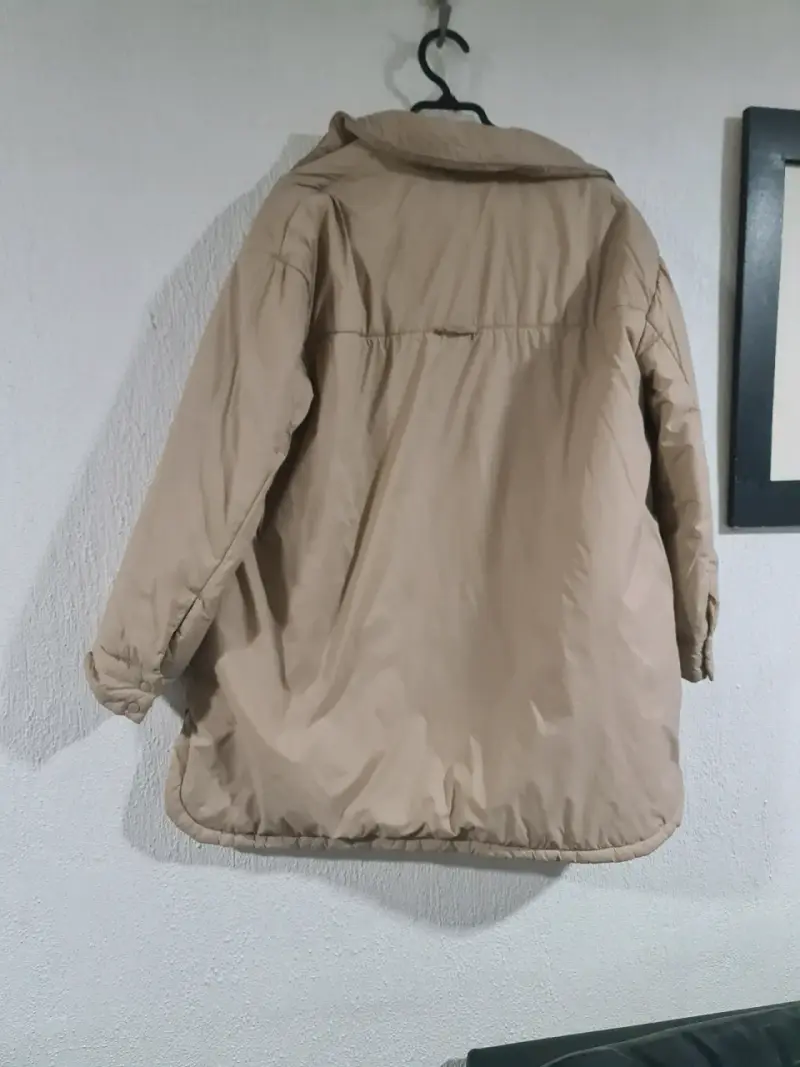 Chaqueta acolchada beige - 3