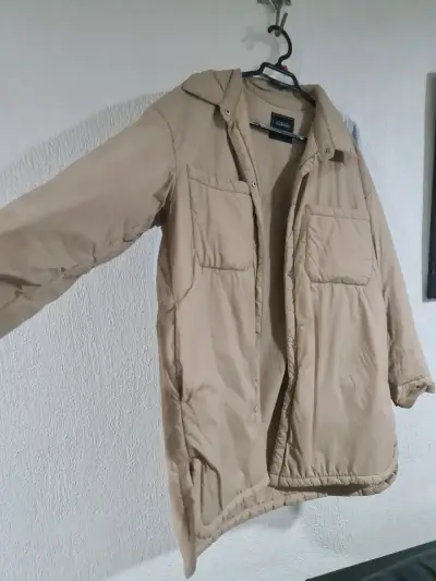 Chaqueta acolchada beige - miniatura 4