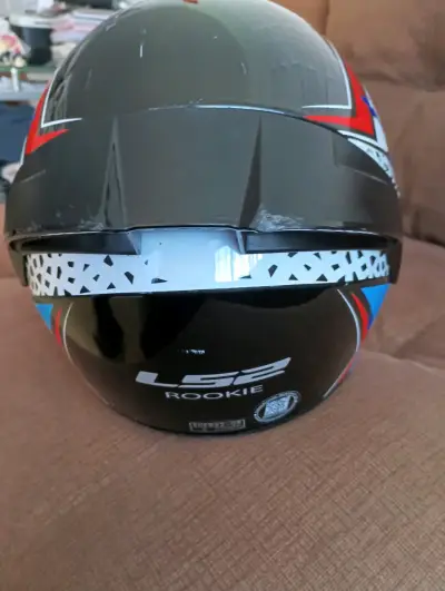 Casco moto azul LS2 - miniatura 6