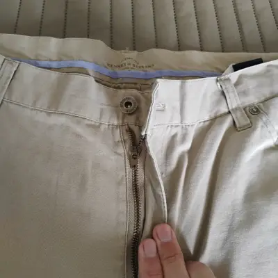 Pantalones beige casuales - miniatura 3