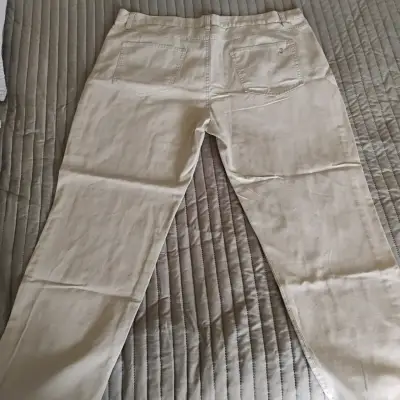 Pantalones beige casuales - miniatura 6