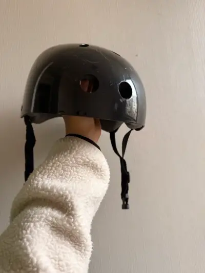 Casco de bicicleta negro Life - miniatura 2