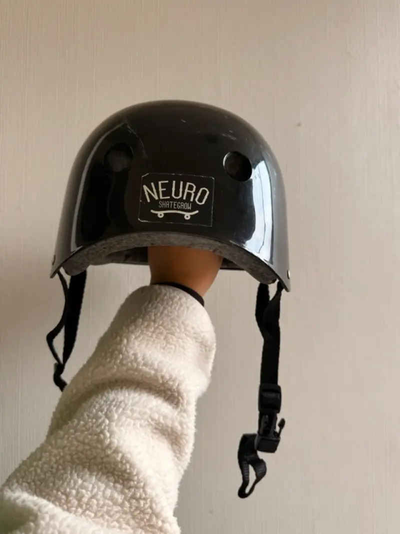 Casco de bicicleta negro Life - 3