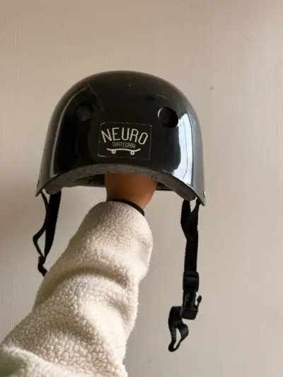 Casco de bicicleta negro Life - miniatura 3
