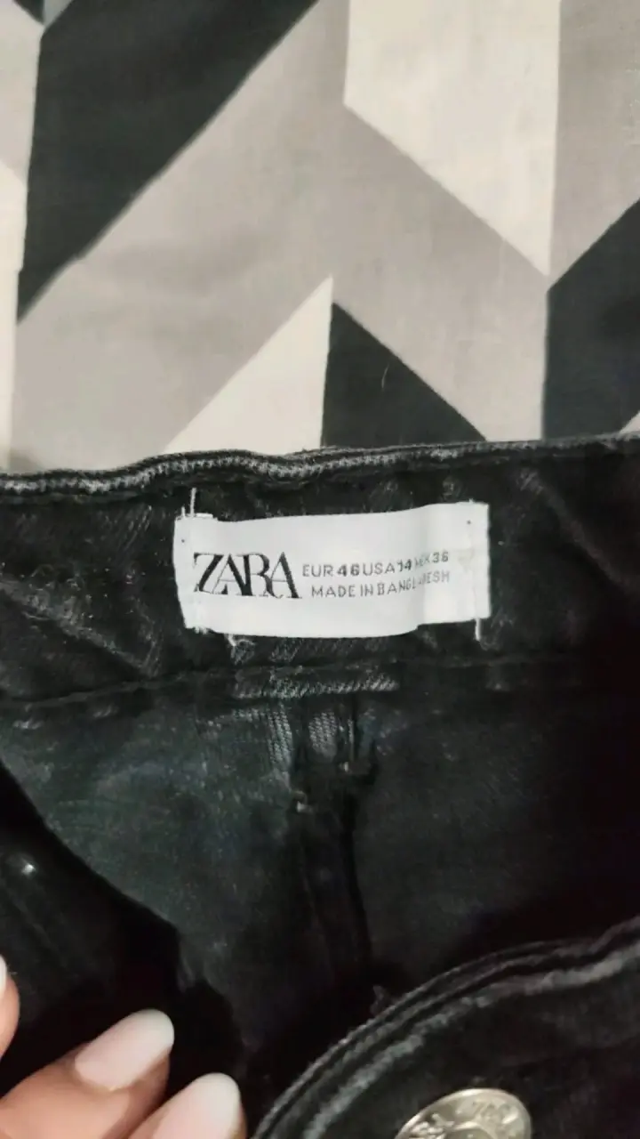 Pantalones Zara negros talla 14 - 1