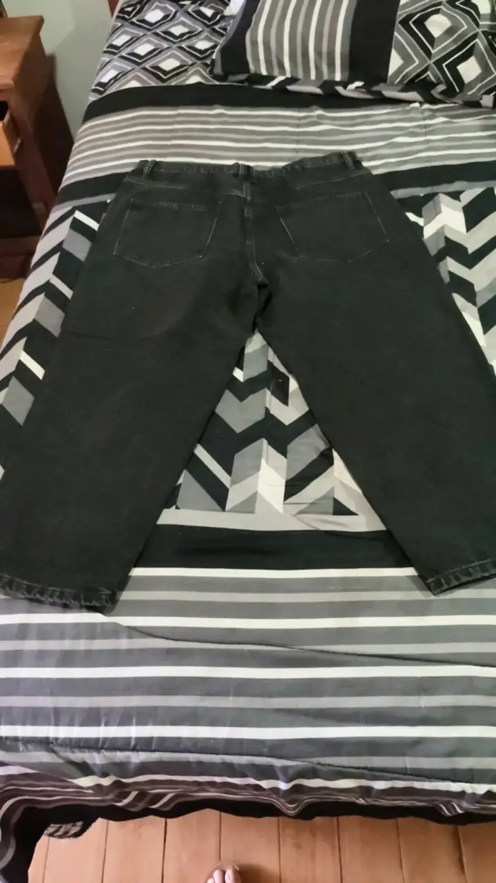 Jeans negros para hombre - 1