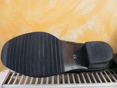 Botines de huaso  negros de cuero - miniatura 2