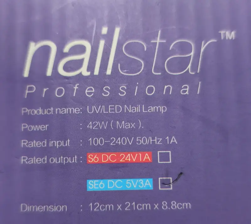 Lámpara LED/UV para uñas Nailstar - 2