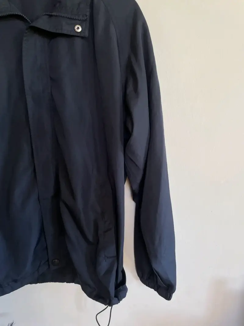 Chaqueta azul impermeable - 5
