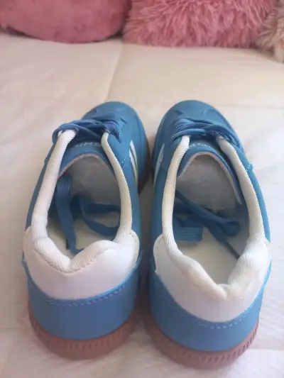 Zapatillas deportivas azul y blanco talla 39 - miniatura 3