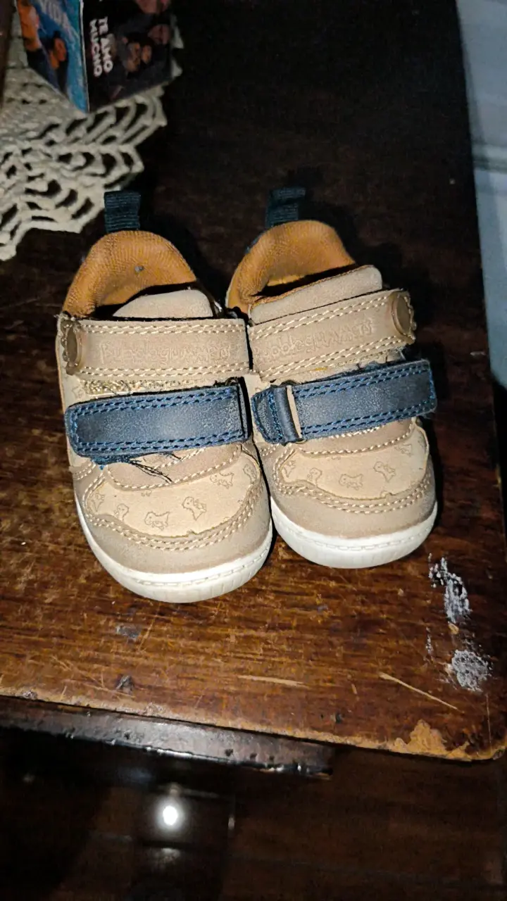 Zapatos para bebé beige número 19