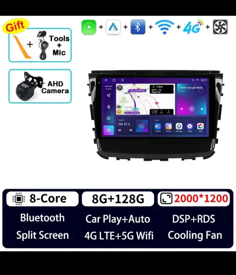 Pantalla de auto 8-Core 8G+128G - 1