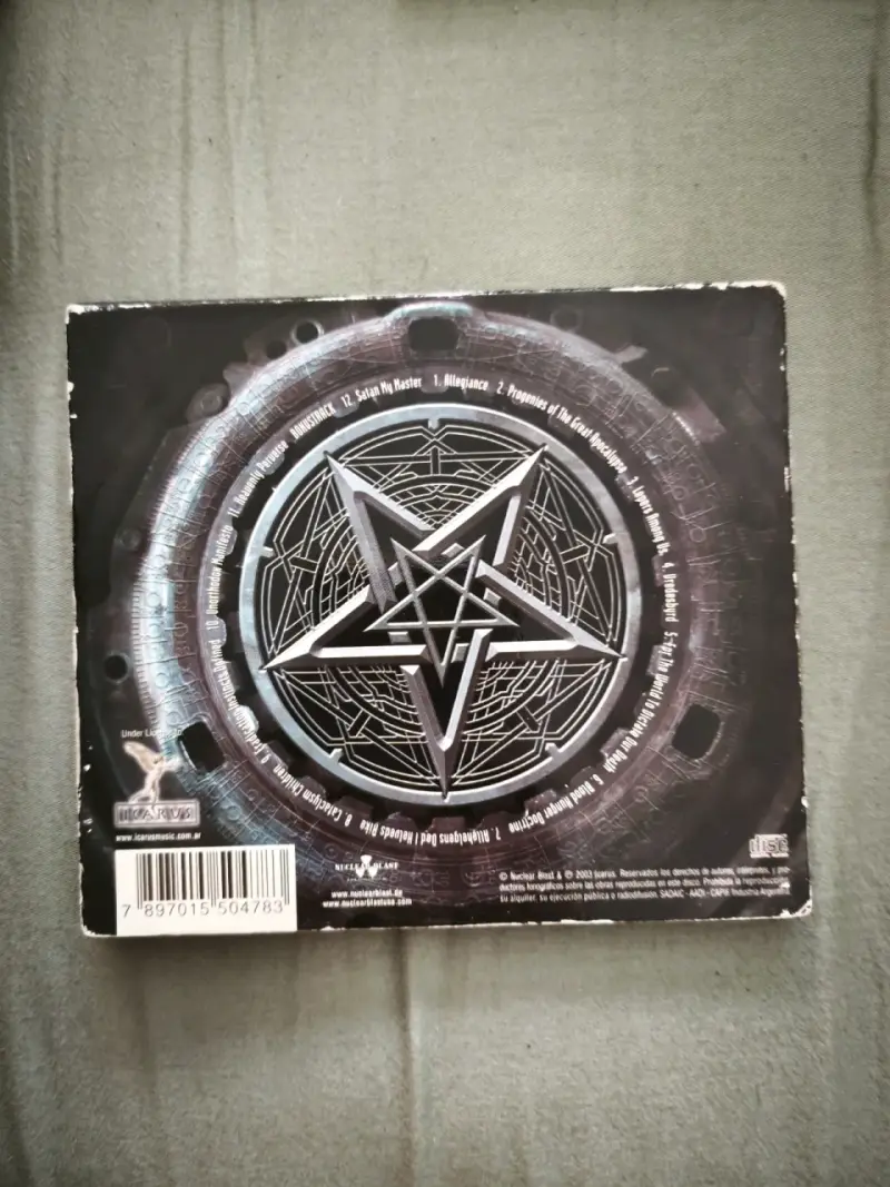 CD Dimmu Borgir.	Death cult Armagedón - 3
