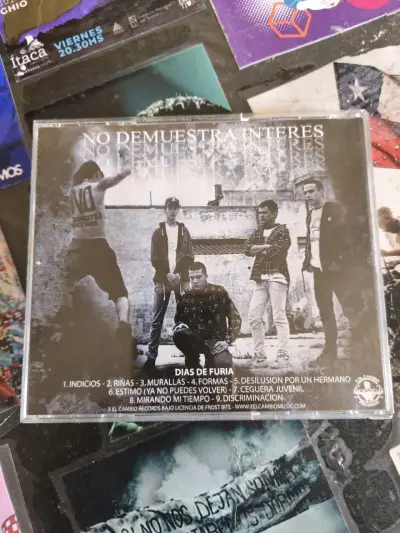 CD No Demuestra Interés - Días de Furia - miniatura 3