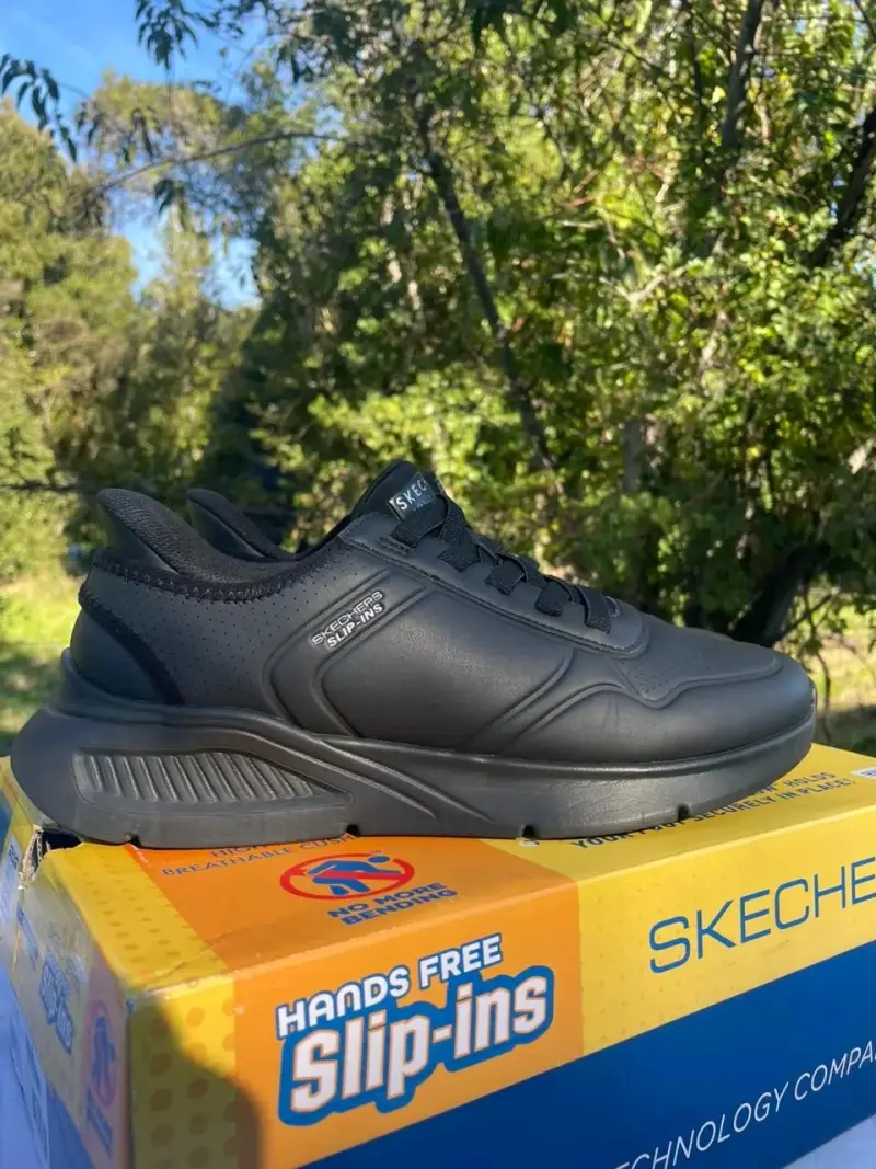 Zapatillas negras Skechers Slip-ins talla 41.5 - 1