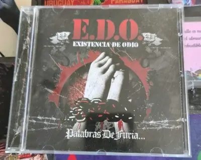 CD E.D.O. Palabras De Furia - miniatura 1