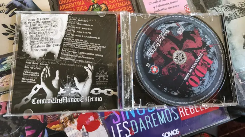 CD E.D.O. Palabras De Furia - 2