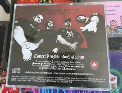 CD E.D.O. Palabras De Furia - miniatura 3