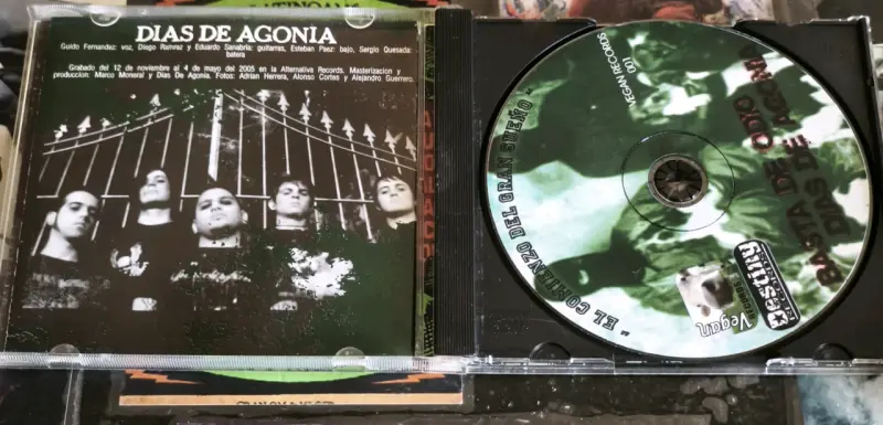 CD Basta de Odio x Días de Agonía - 2
