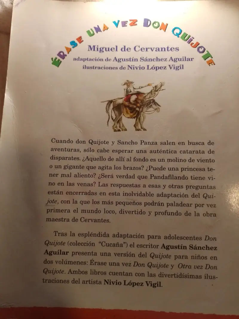 Libro Érase una vez Don Quijote - 2