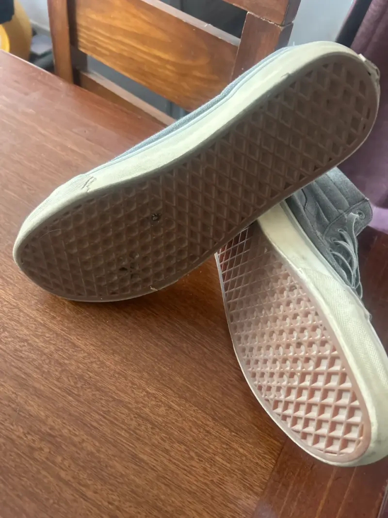Zapatillas altas grises - 2