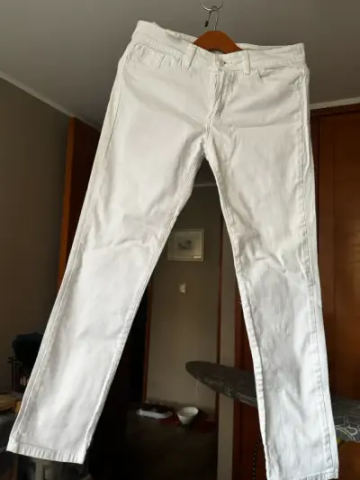 Jeans blancos Rapsodia - miniatura 1