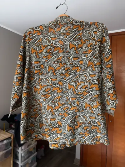 Blusa Rapsodia bohemia  estampada bordada - miniatura 2