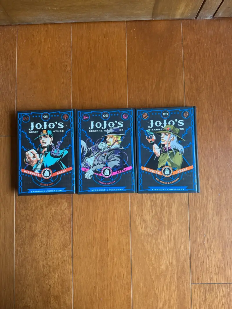 Jojo Manga tapa dura 1-3 Ingles - 1