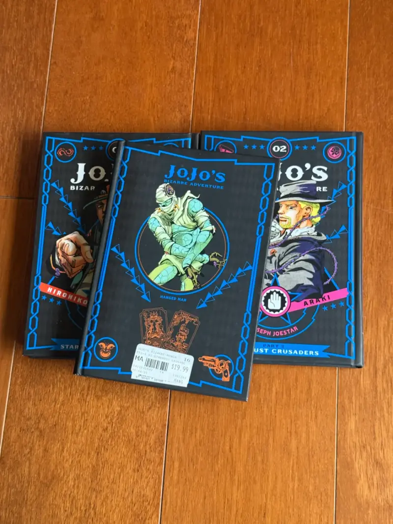 Jojo Manga tapa dura 1-3 Ingles - 2