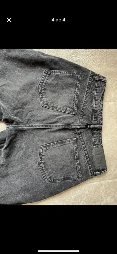 Jeans Zara, negros - miniatura 3